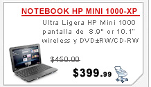 Notebook HP MINI